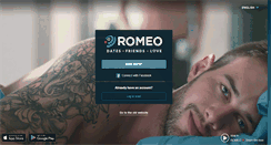 Desktop Screenshot of planetromeo.com